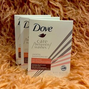 1 box NWT Care Between Washes Go Active Dry Shampoo Wipes